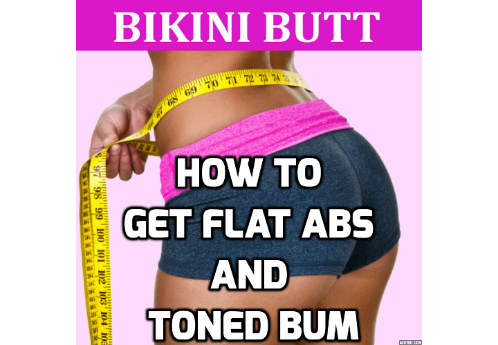 The Perfect Abs and Butt Shaping Workout You Can Do At Home - Do you want the perfect abs and butt? This workout is for you. This is the perfect abs and butt shaping up workout. We’re going to tone and chisel our abs and we’re going to lift and chisel our butt. Read on to find out more.