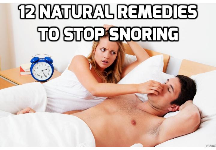 12 Ways to Stop Snoring and Treat Sleep Apnea - Regular snoring results in poor sleep for the snorer, and poor sleep for whoever shares the bed, room, or in extreme cases, the people next door. Read on here to learn about the 12 ways to stop snoring.